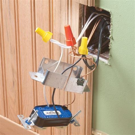 how to move electrical box out to new wall|relocating electrical outlet to wall.